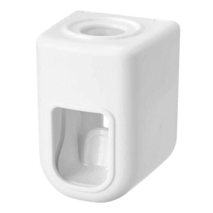 Automatic toothpaste squeezer wall-mounted no-drill lazy installation daily necessities quantitative extruder back sticker simple toothpaste holder - Image 5